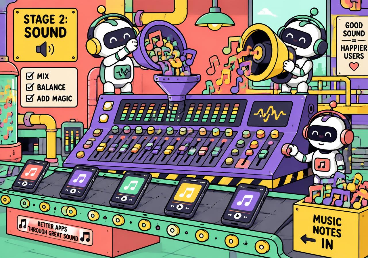 Sound check: Bleeps, bloops and earworms poured in by the funnel-load.
